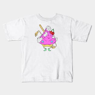 Cupcake friend (berry) Kids T-Shirt